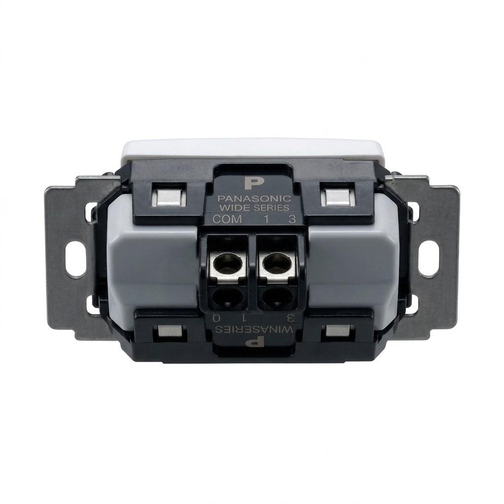 Công tắc 2 chiều (đảo chiều) cỡ nhỏ 16A Panasonic Wide Series